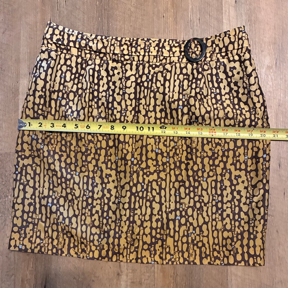 Pendleton Silk 100% Gold (Mustard) And Brown Penc… - image 8